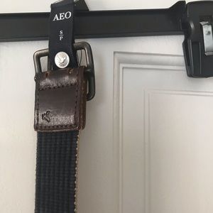 American Eagle Reversible Canvas Belt size Small